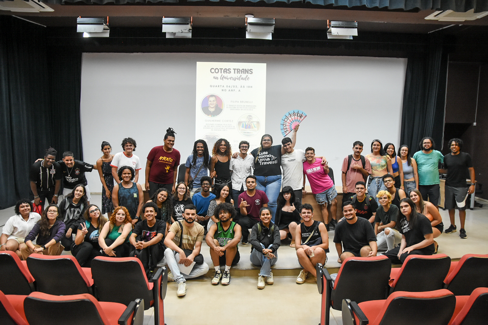 Guilherme Cortez (PSOL) participa de debate na UNESP sobre Cotas Trans