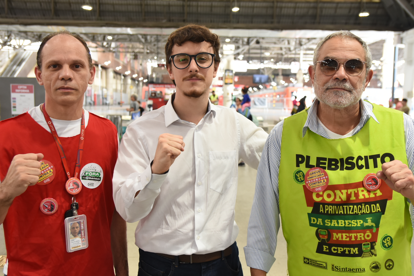 Guilherme Cortez aciona a Justiça contra privatização de linhas da CPTM